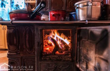 cuisine feu de bois