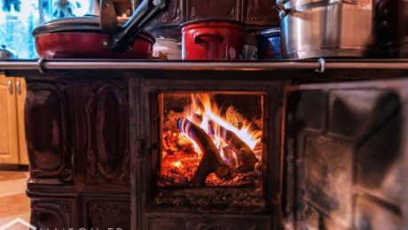 cuisine feu de bois