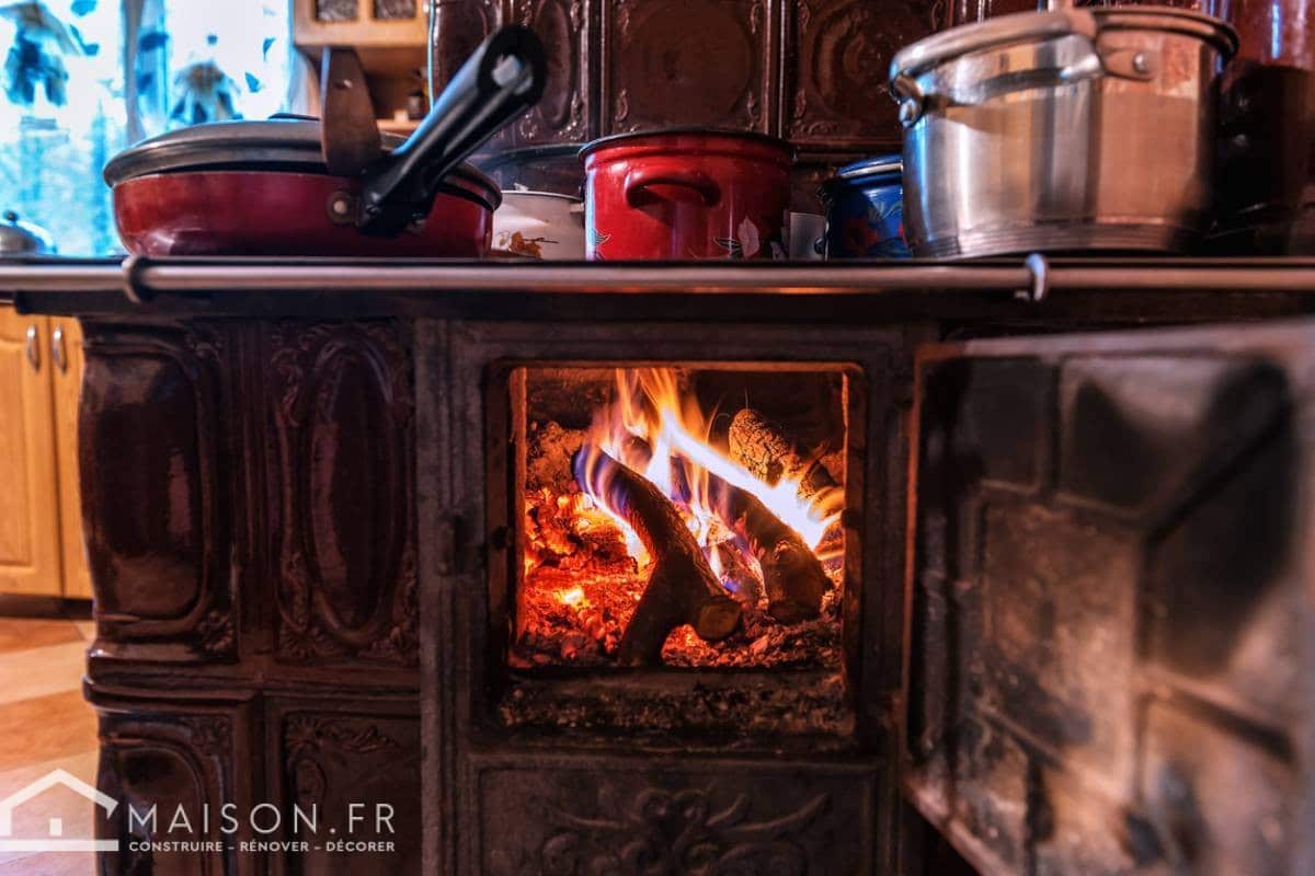 cuisine feu de bois