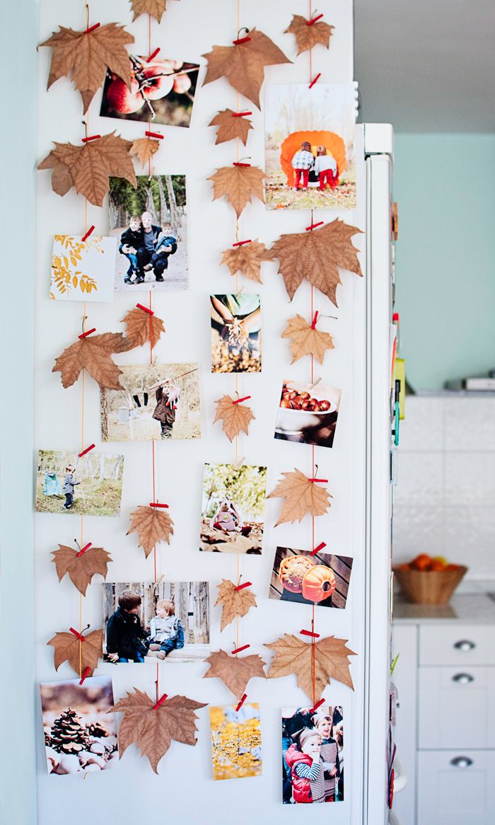 Déco DIY pinces à linge photos