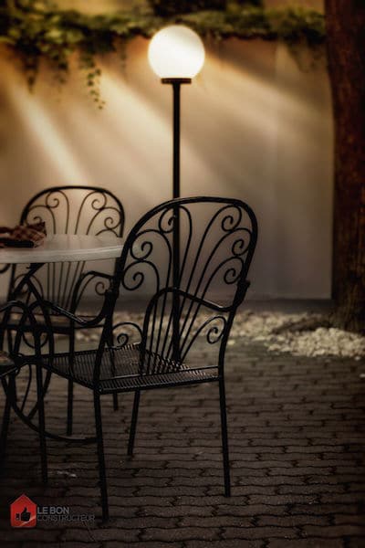 eclairer sa terrasse