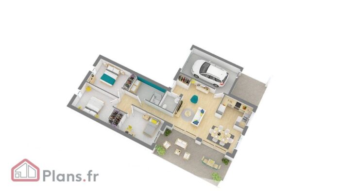 elysees-ocean_noria_90 Norium -Maison contemporaine de plain-pied โ Image 4