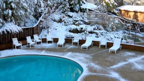 entretenir sa piscine en hiver
