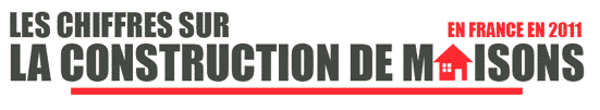 Titre de l'infographie sur la construction de maison en 2011