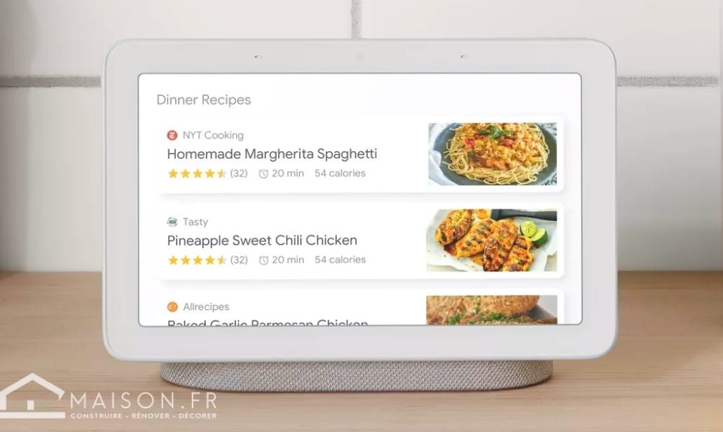le nest hub cuisine