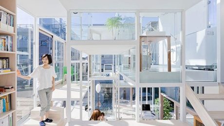 maison insolite transparente