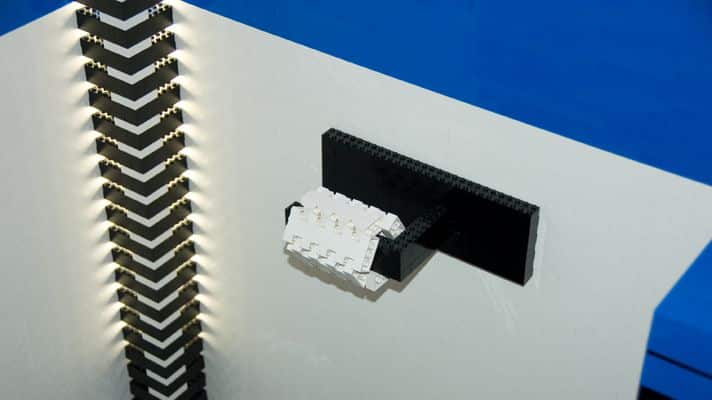 La salla d'aisance de la maison en Lego