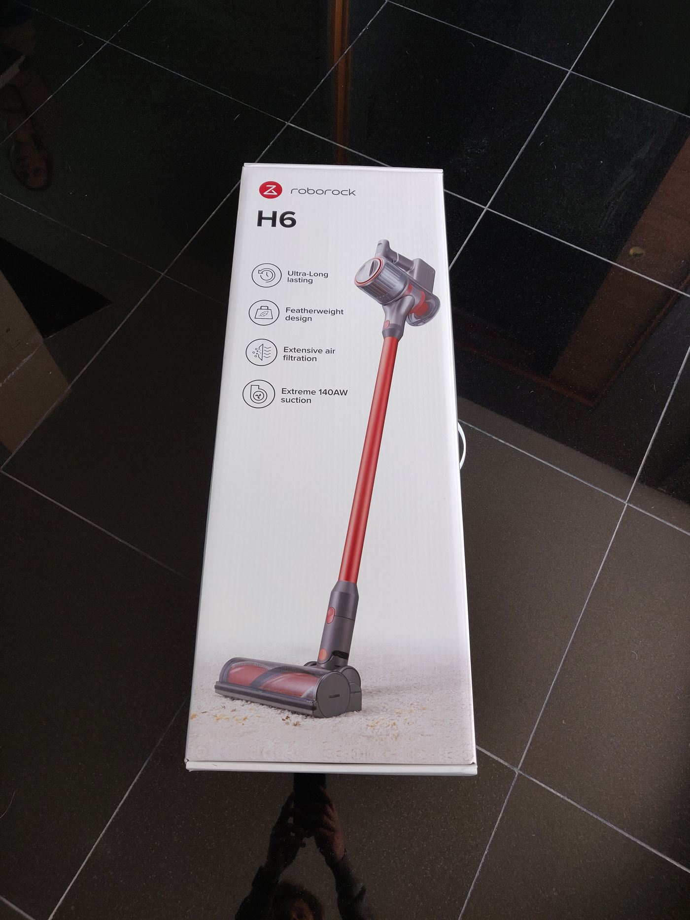 test roborock h6 aspirateur balai 1
