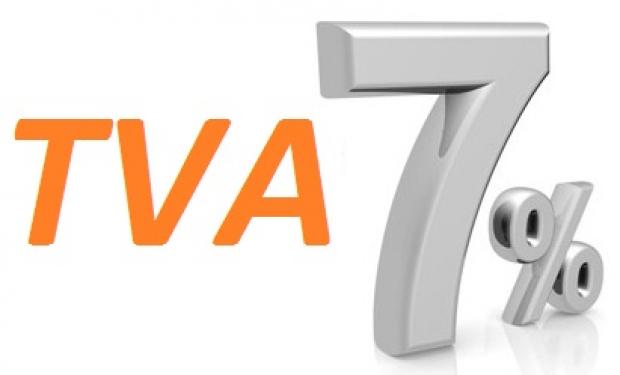La TVA de mes travaux à 7 %