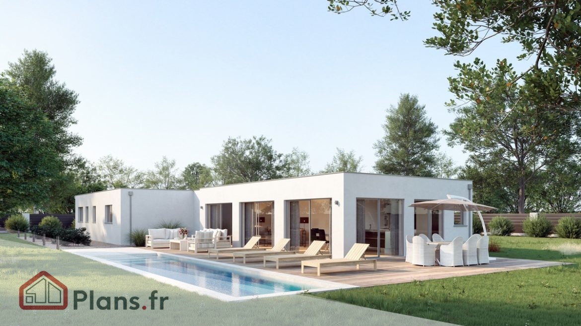 Harmonie -Maison contemporaine de plain-pied