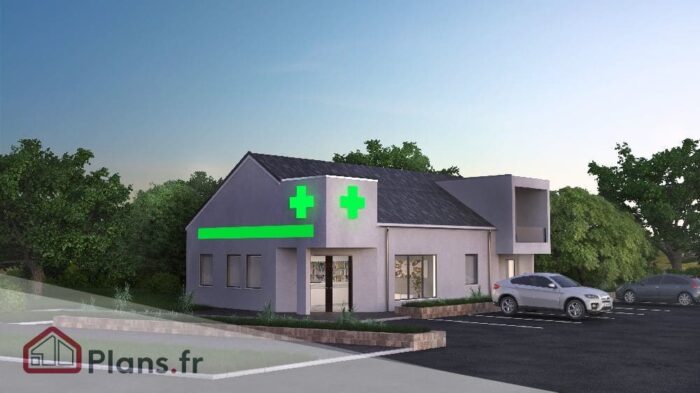 image pharmacie1_Plan batiment professionnel Pharmacie โ Image 1