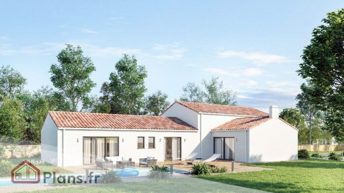Louninium maison neuve vendée vue terrasse Louinium – Image 1