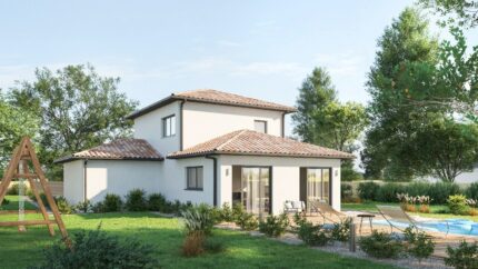 maison contemporaine à étage