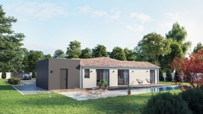 Langoiran -Maison Contemporaine de plain-pied – Image 4