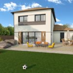 Langon -Maison contemporaine à étage