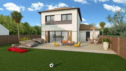 Langon -Maison contemporaine à étage