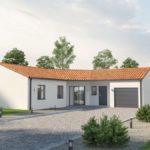 VAIROISE -Maison Traditionnelle avec plan en V de plain-pied