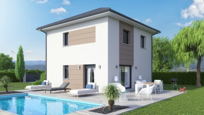 PRIMEVERE -Maison contemporaine à étage – Image 2