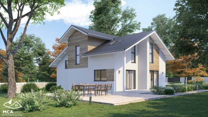 LAVANDE -Maison d'architecte demi niveau – Image 2