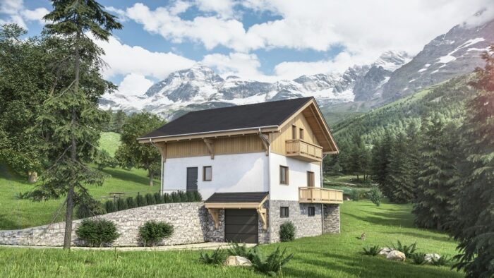 Vanoise -Maison Bois à étage – Image 2