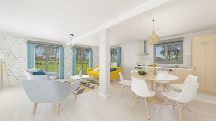 PERCE NEIGE -Maison d'architecte à étage – Image 2