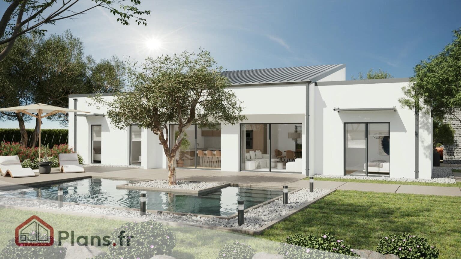 INNOVA - Maison contemporaine de plain-pied