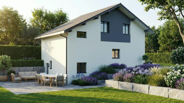 ANCOLIE -Maison contemporaine demi niveau – Image 2