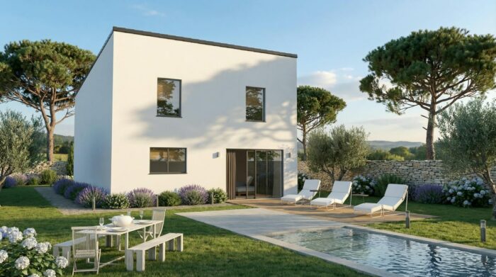 NANTEUM -Maison contemporaine à étage – Image 2