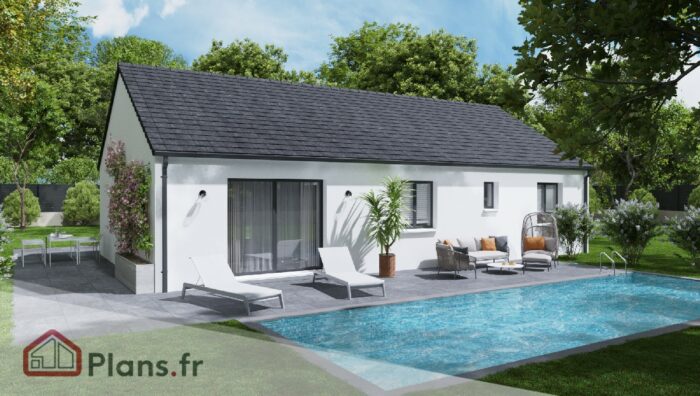 Focus 91 -Maison traditionnelle de plain-pied – Image 2