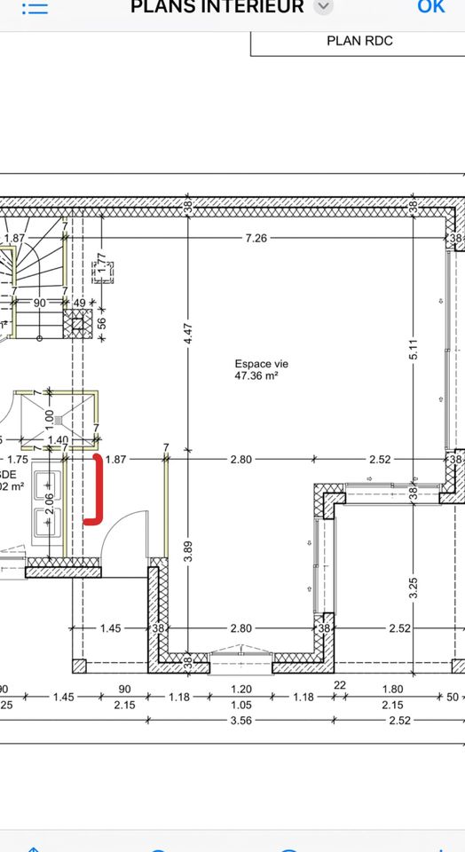 Bonjour à tout le monde  Notre construction a commencé (phase terrassement) et je me suis aperçue que nous n’avions pas mis de placard à l’entrée. Pensez-vous qu’il possible d’en rajouter un ? Soit ju