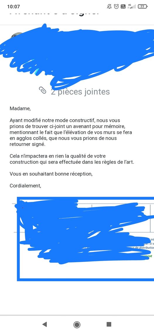 Bonjour pourrais je avoir vos avis sur ce document que j'ai reçu hier mais pas encore signé svp........... Merci ...
