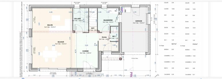 Bonsoir, voici les premiers plans de ma maison, je suis preneuse de tout vos avis avec plaisir pour avancer 
