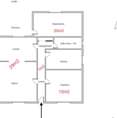 Peut être une image de niveau, plan et texte qui dit ’Jardin Terrasse Terrasse Dépendance N 20m2 Cuisine Dégagement Salle d'eau Wc 29m2 Bureau Séjour Entrée Chambre 12m2’