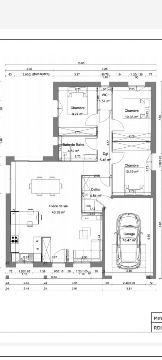 Bonjour à tous,
 Voici le plan que nous a fait notre constructeur pour 114m2.
 P