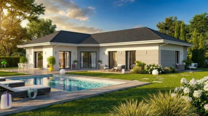 CAPUCINE -Maison contemporaine de plain-pied