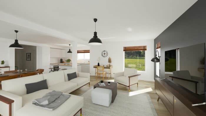 MYOSOTIS -Maison contemporaine à étage – Image 3