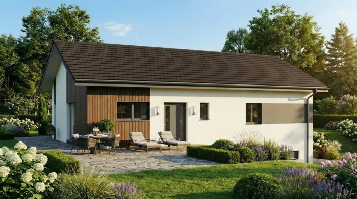 ŒILLET -Maison contemporaine de plain-pied – Image 3
