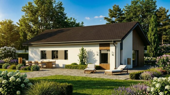 ŒILLET -Maison contemporaine de plain-pied – Image 4