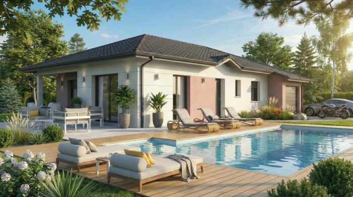 CELOSIE -Maison contemporaine de plain-pied – Image 2