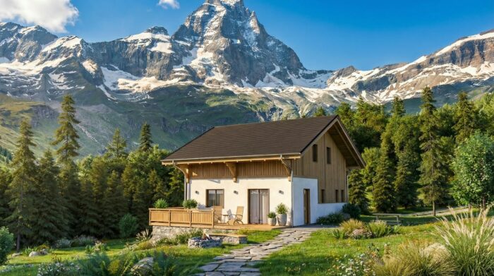 Vanoise -Maison Bois à étage – Image 2