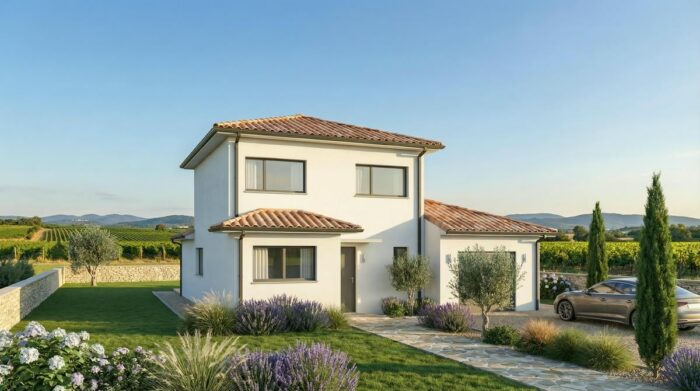 Biganos -Maison contemporaine à étage – Image 2