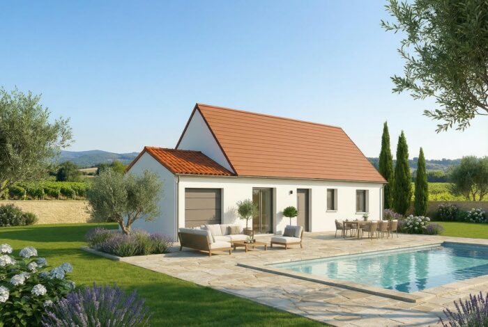 Challenger -Maison Contemporaine de plain-pied – Image 11